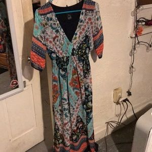 Long Colorful Dress